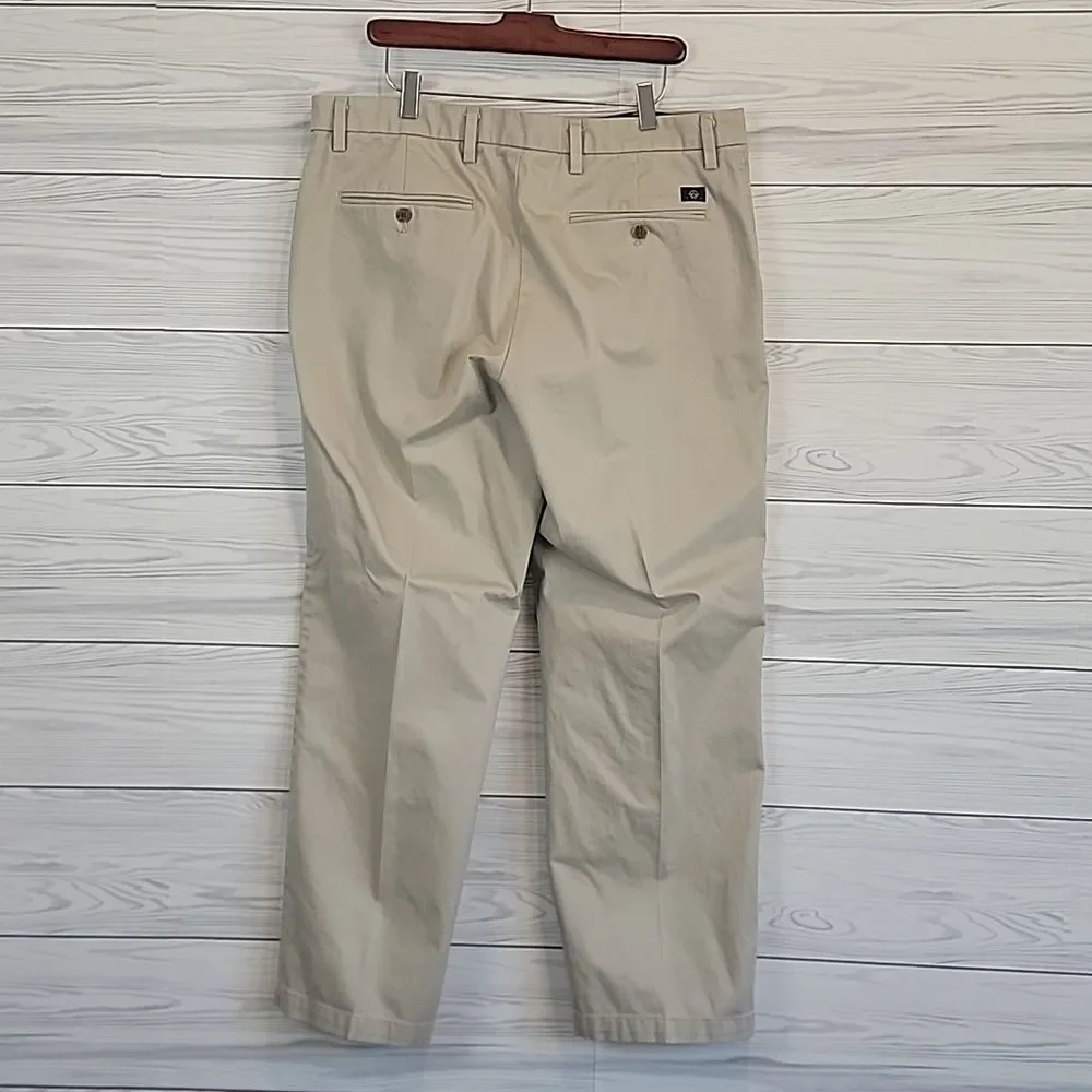 Dockers Coupe Classique Light Tan Chinos Mens Size 38